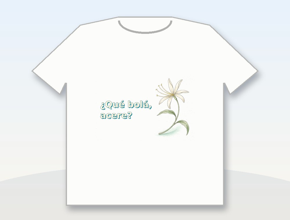 ¿Qué bolá, acere? · ¿Qué bolá, acere? — diseño MKLDesignsShop en Camiseta · Shirt