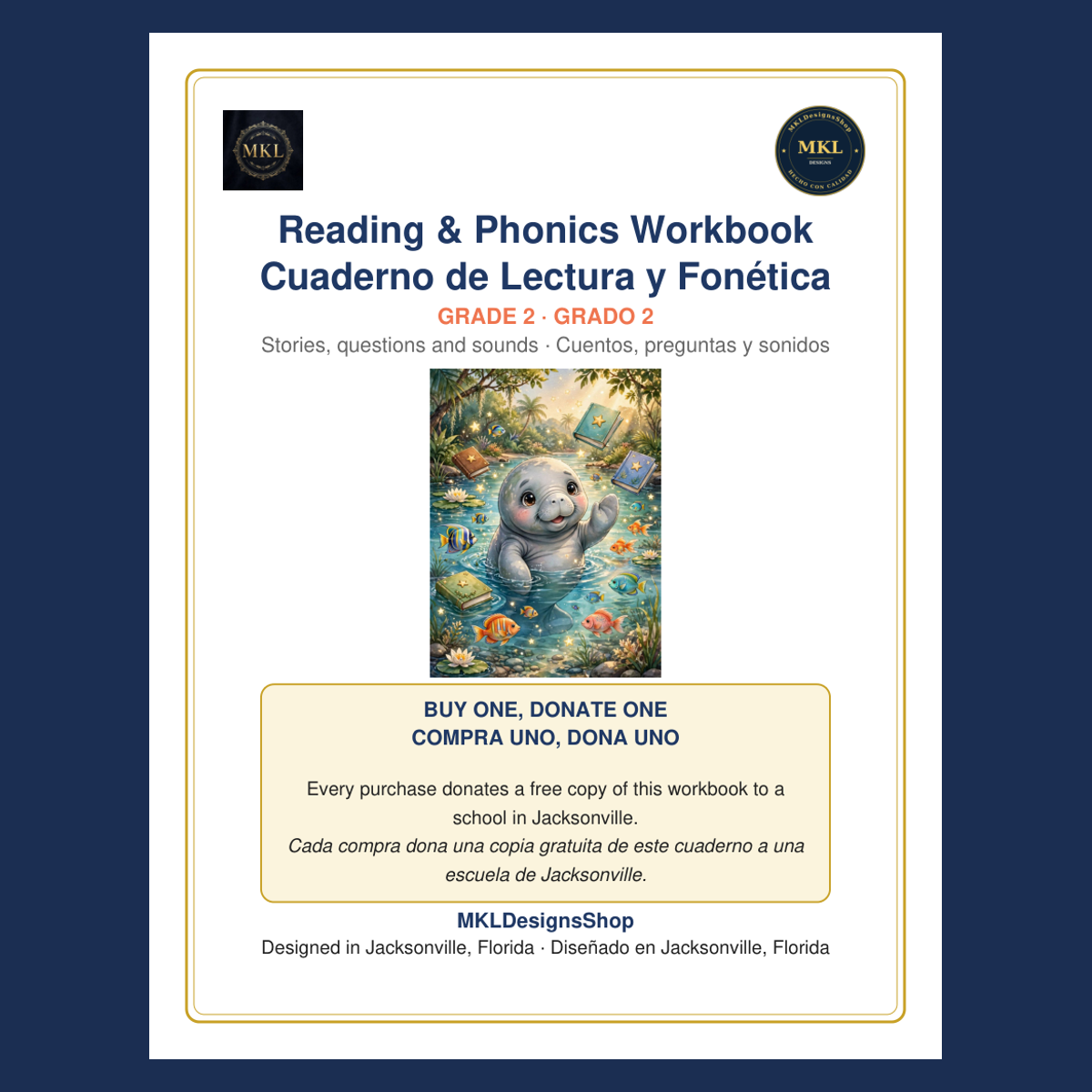 Cuaderno de lectura y fonética de segundo grado